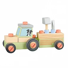 Assembled tractor - 25 parts (FSC®)