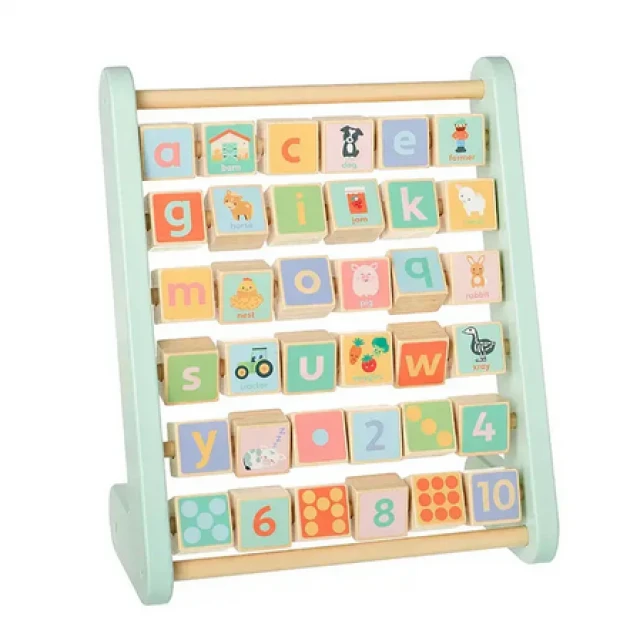 Wooden abacus - Farm animals (FSC®)