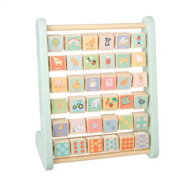 Wooden abacus - Farm animals (FSC®)