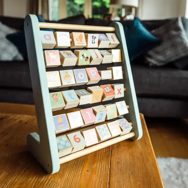 Wooden abacus - Farm animals (FSC®)