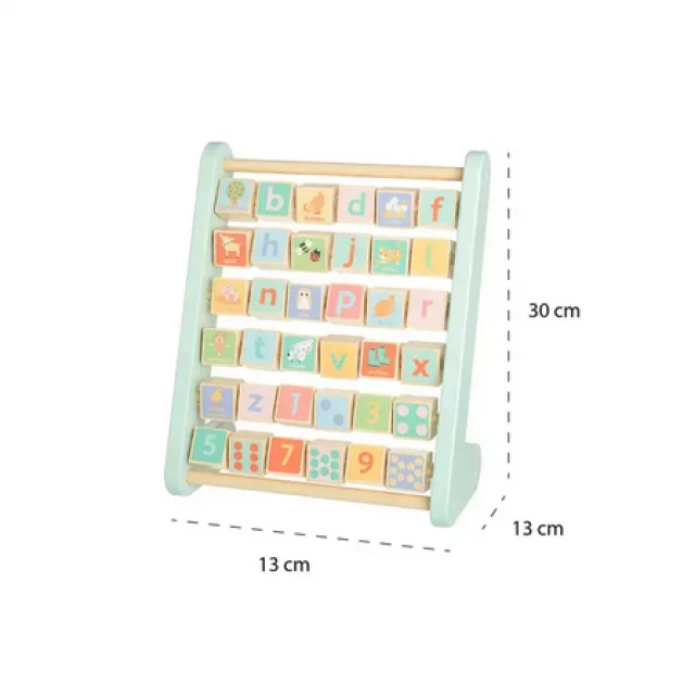 Wooden abacus - Farm animals (FSC®)