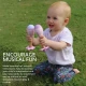Set of maracas - Pink mouse and kitten