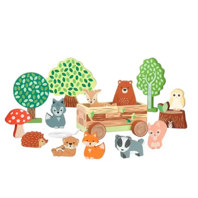 Госрки животни с количка - Woodland (FSC®)