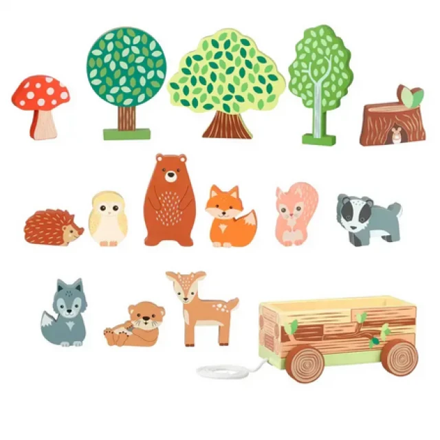 Госрки животни с количка - Woodland (FSC®)