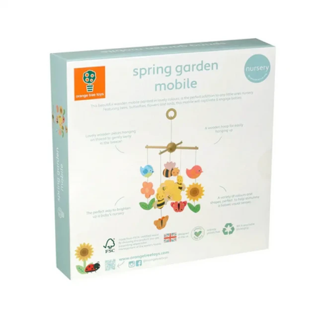 Wooden hanging toy Garden - Spring Garden