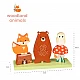 Пъзел низанка с животни - Woodland Animals