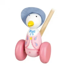 Push-along duck "Jemima Puddle-Duck" - Peter Rabbit™