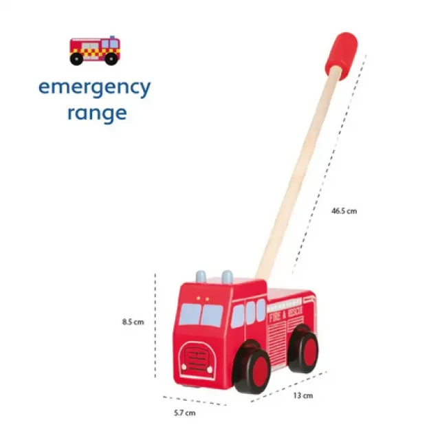 Буталка Ретро Пожарна Кола -  Emergency Services