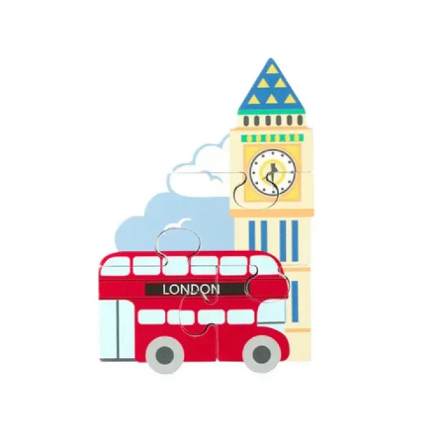 Дървен Пъзел Лондон - British Collection