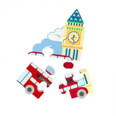 Wooden Puzzle "London" - British Collection