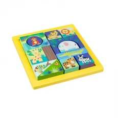 Montessori Puzzle "Jungle" - Jungle Animals