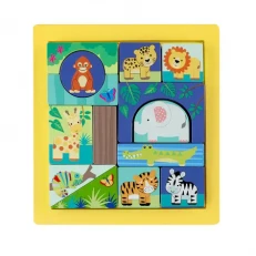 Montessori Puzzle "Jungle" - Jungle Animals