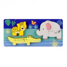 Wooden Puzzle "Animals" - Jungle Animals