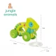 Играчка за дърпане Хамелеон - Jungle Animals