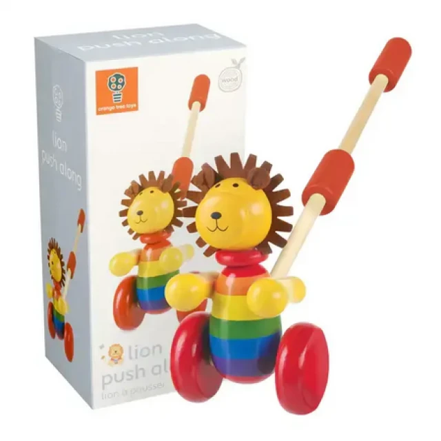 Wooden Piston Lion - Animals Collection