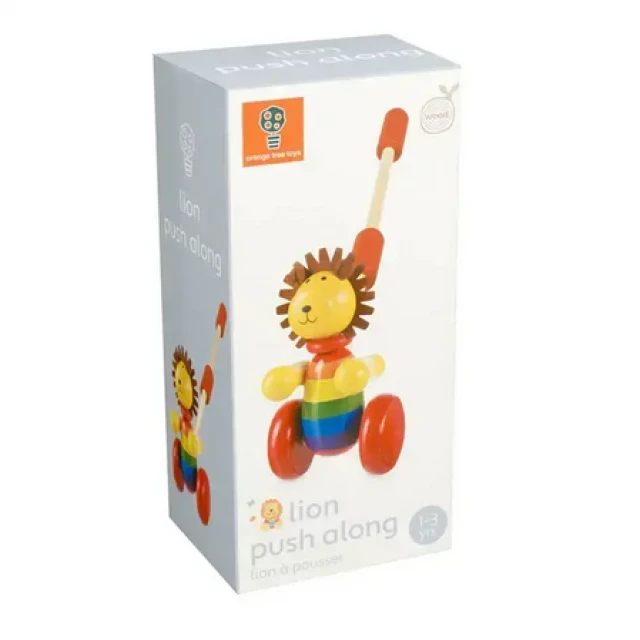 Wooden Piston Lion - Animals Collection