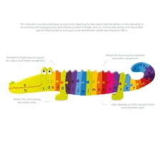Large Puzzle "Crocodile" - Animals