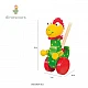 Дървена Буталка Весел Динозавър - Dinosaurs
