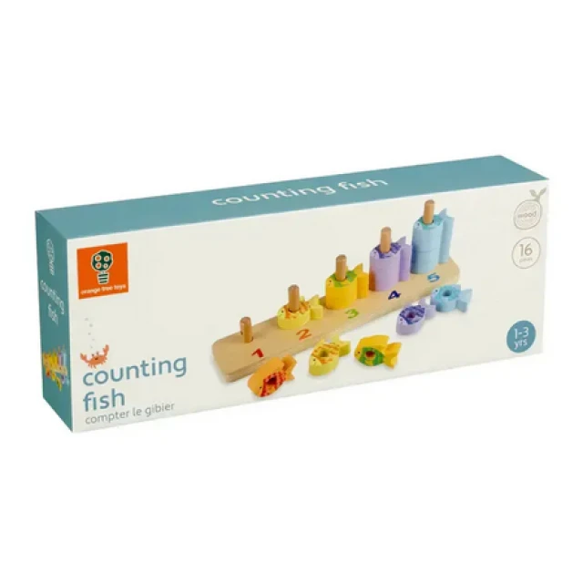 Fish Counting String - Sea Life