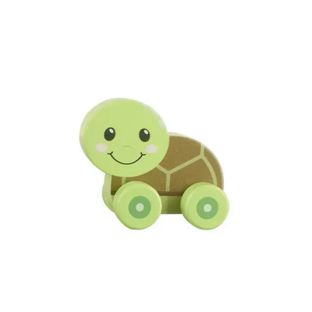 Wooden push toy Turtle - Sea Life