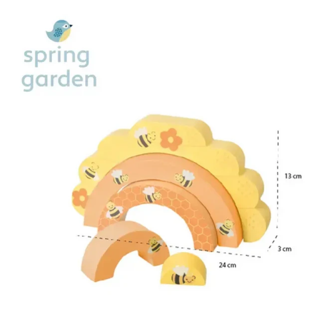 5 Piece Stacking Arch - Spring Garden