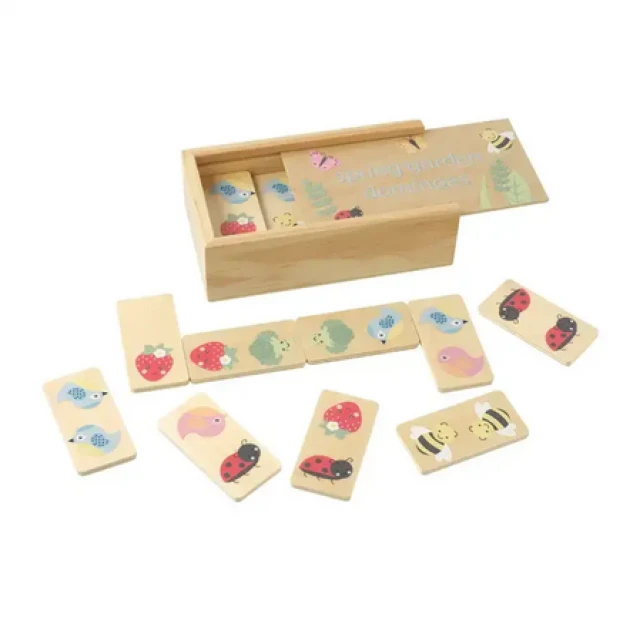 Wooden Domino Garden - Spring Garden