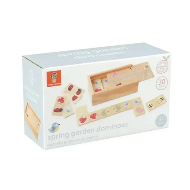 Wooden Domino Garden - Spring Garden