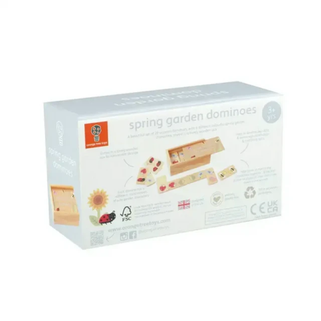 Wooden Domino Garden - Spring Garden