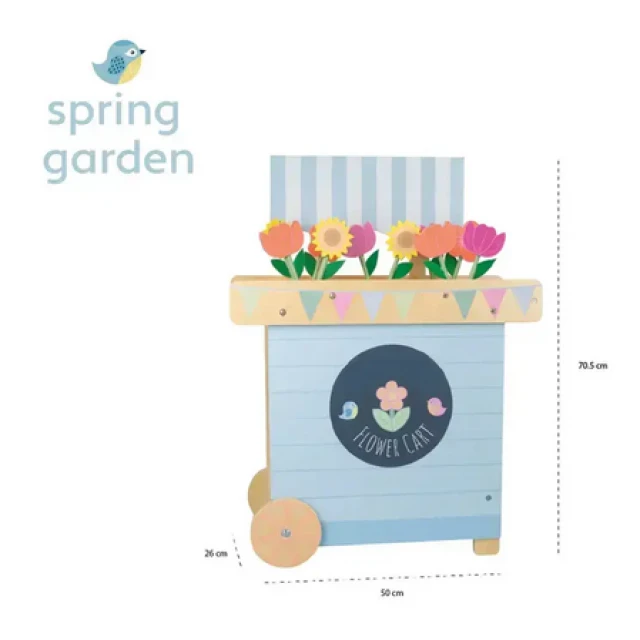 My first flower cart - Spring Garden