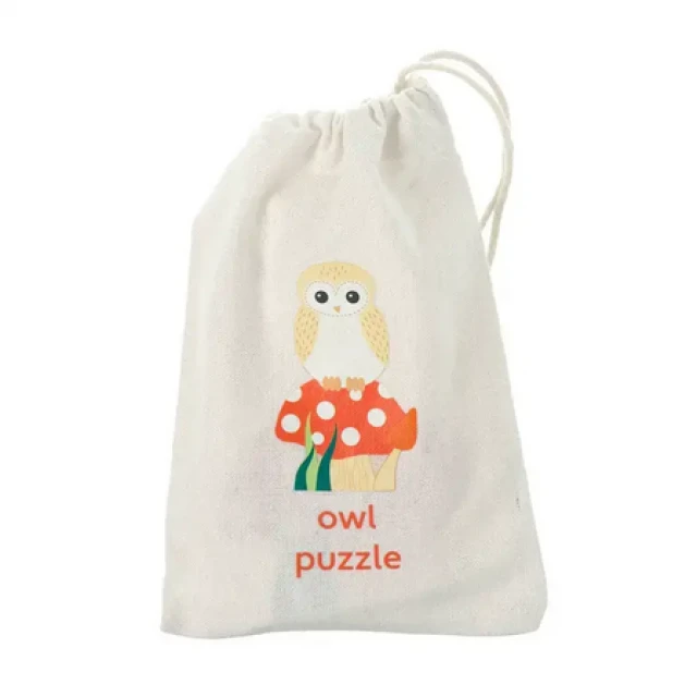 Wooden Puzzle Forest Owl - Woodland Animals