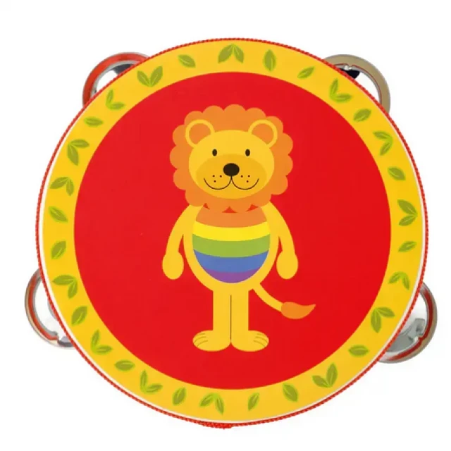Musical toy, Tambourine, Lion