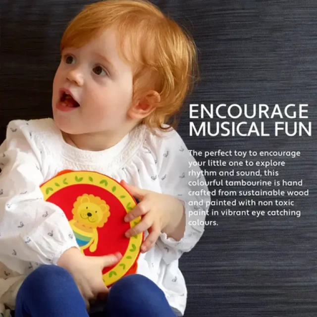 Musical toy, Tambourine, Lion
