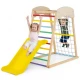 Climbing frame with slide 4in1, colorful, Costway