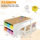 Children's art table 5 in 1, Costway