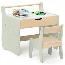 Children's drawing table 2 in 1, Costway