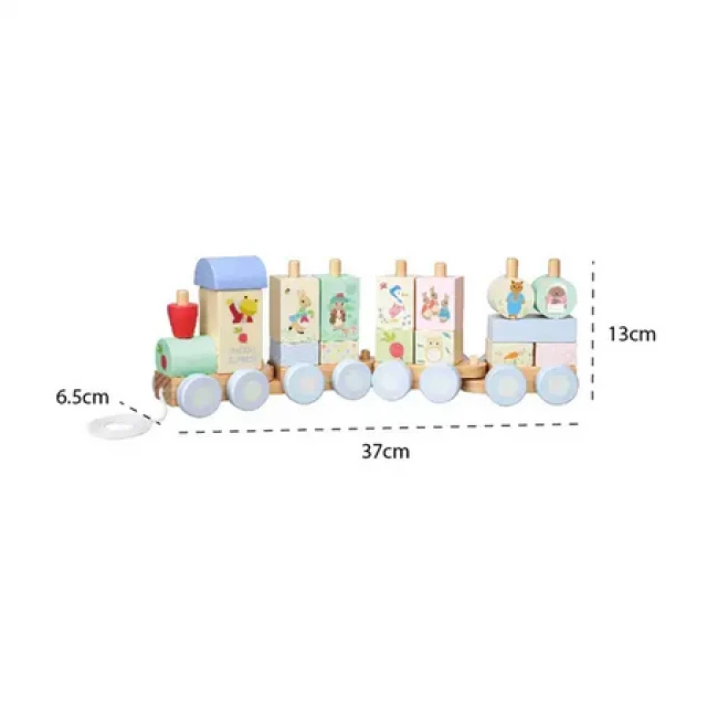 Wooden String Train - Peter Rabbit™ Radish Express
