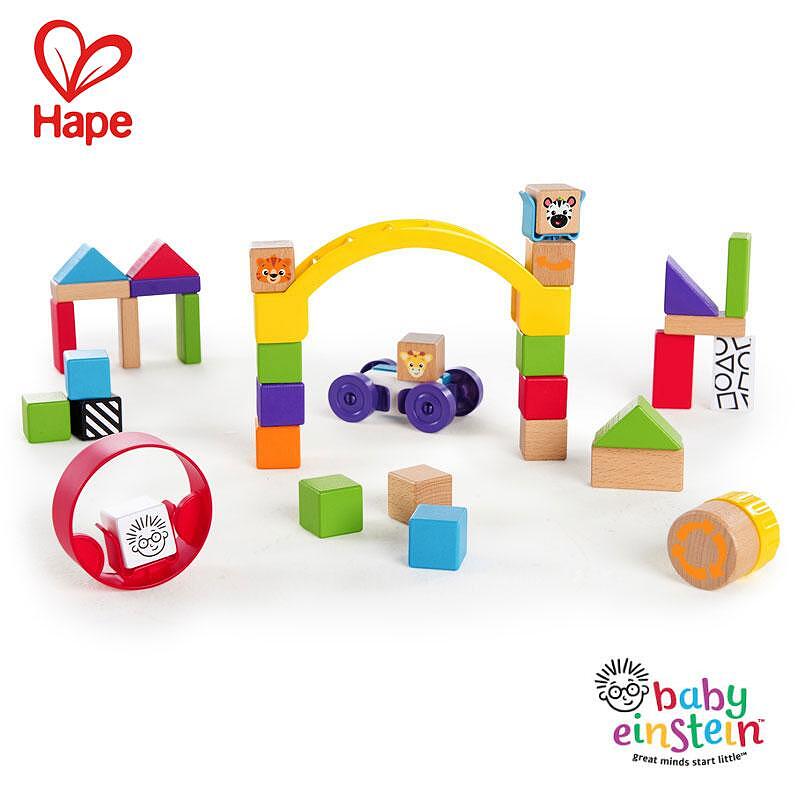 Дървени блокчета Oткриватели Baby Einstein