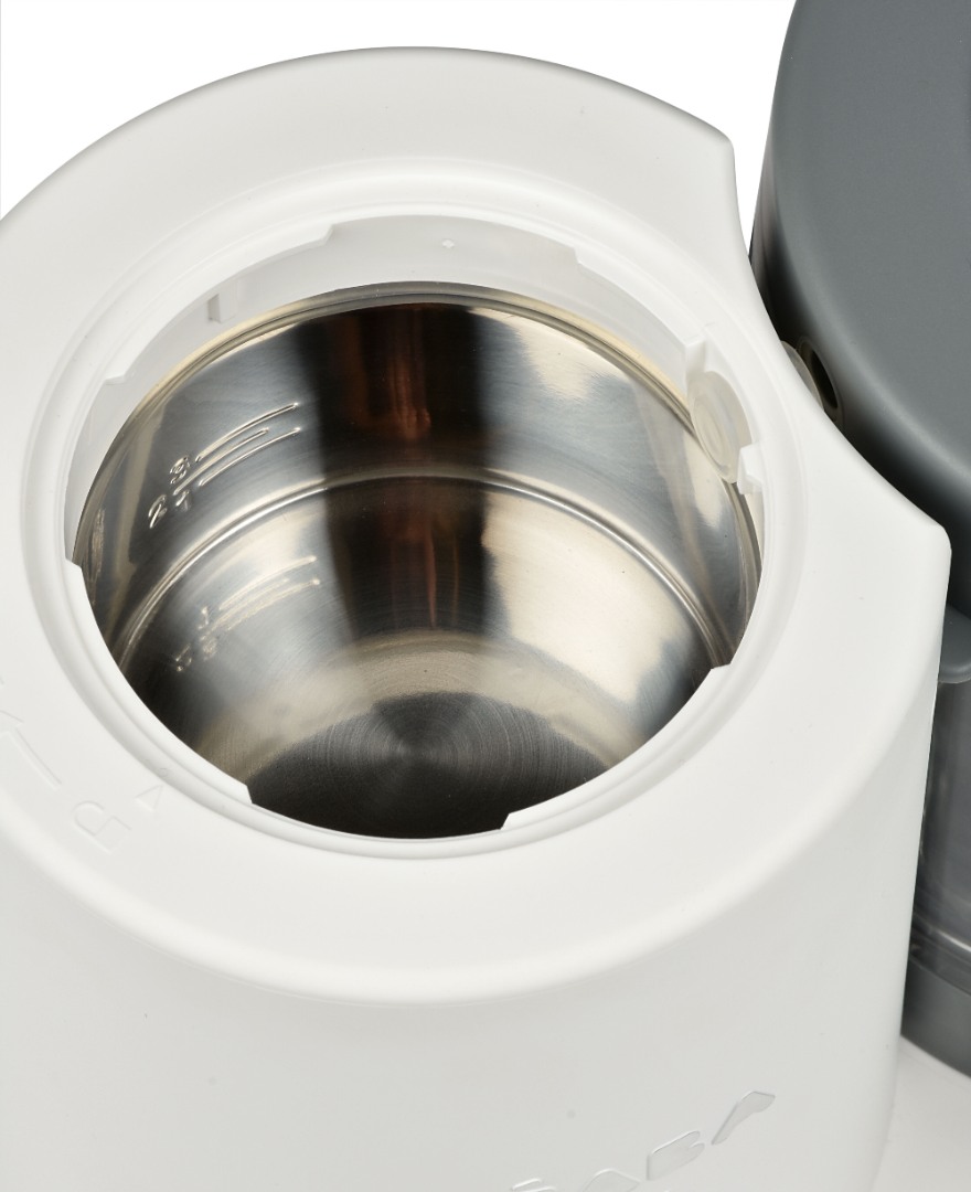 Уред за приготвяне на бебешка храна Beaba Babycook NEO GREY WHITE