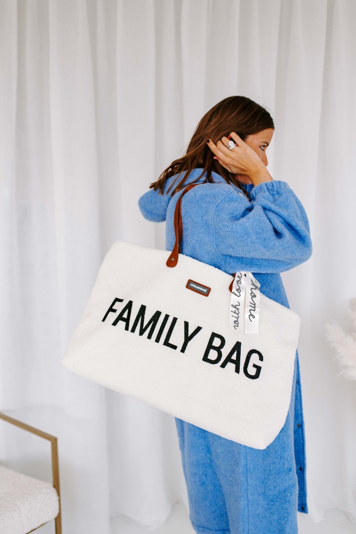 Чанта за принадлежности family bag - teddy екрю