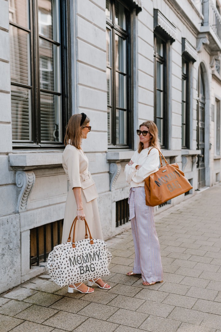 Чанта Mommy Bag кафява LEATHERLOOK