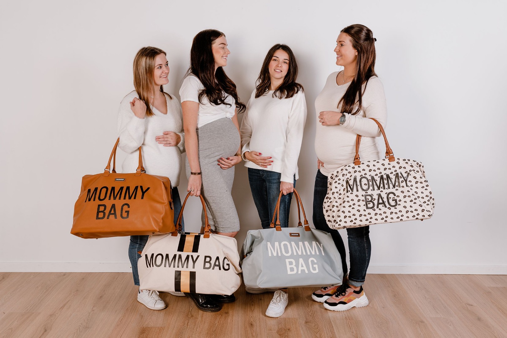 Чанта Mommy Bag кафява LEATHERLOOK