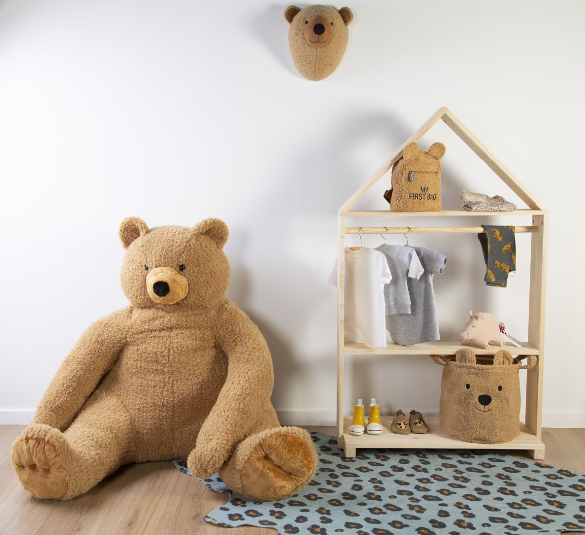Kош за съхранение 30x30x30 см teddy