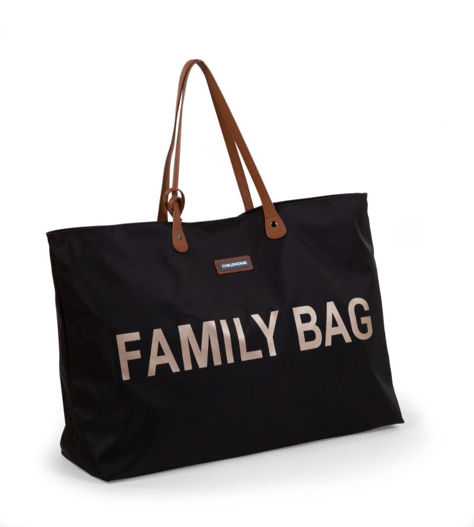 Чанта Family Bag черно/златно