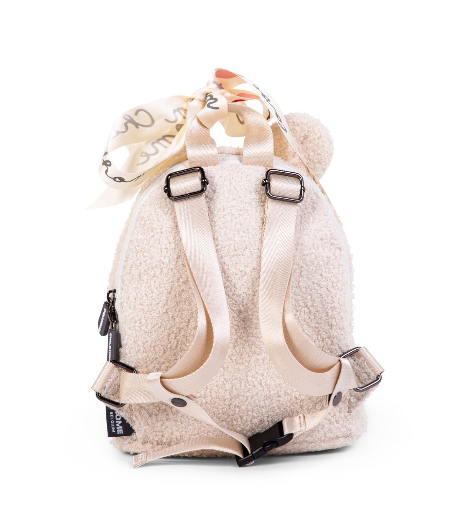 Детска раница my first bag - teddy екрю