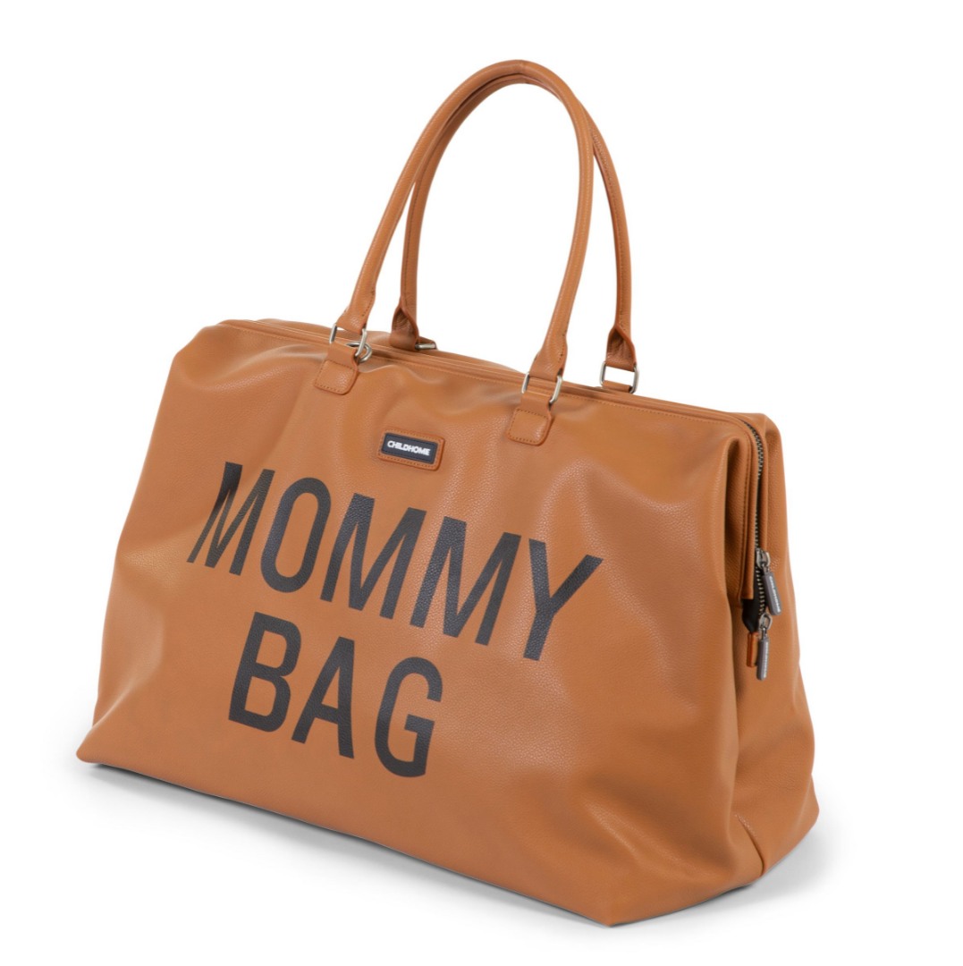 Чанта Mommy Bag кафява LEATHERLOOK