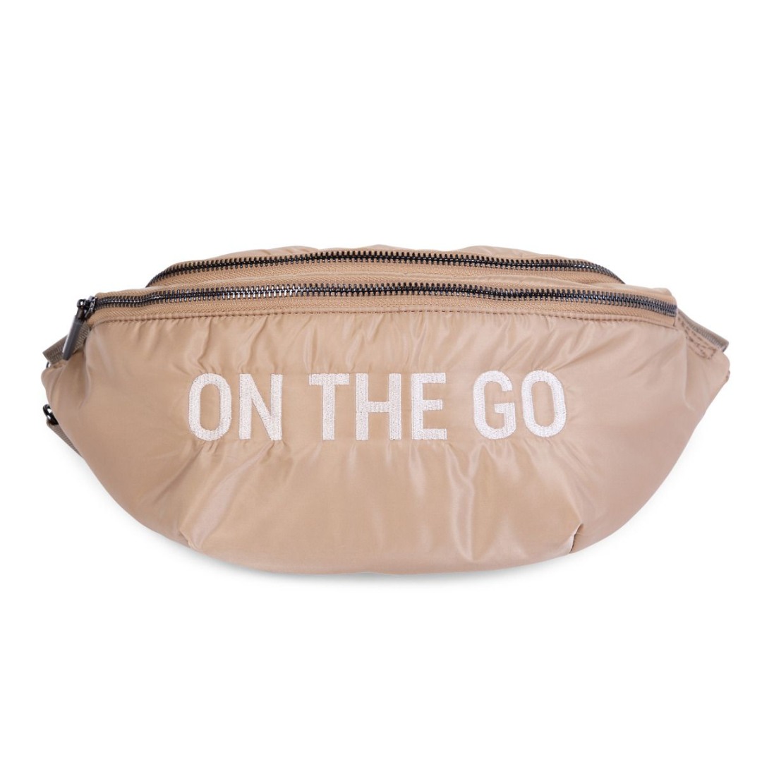Чанта за кръста banana bag on the go hip bag - бежов шушляк