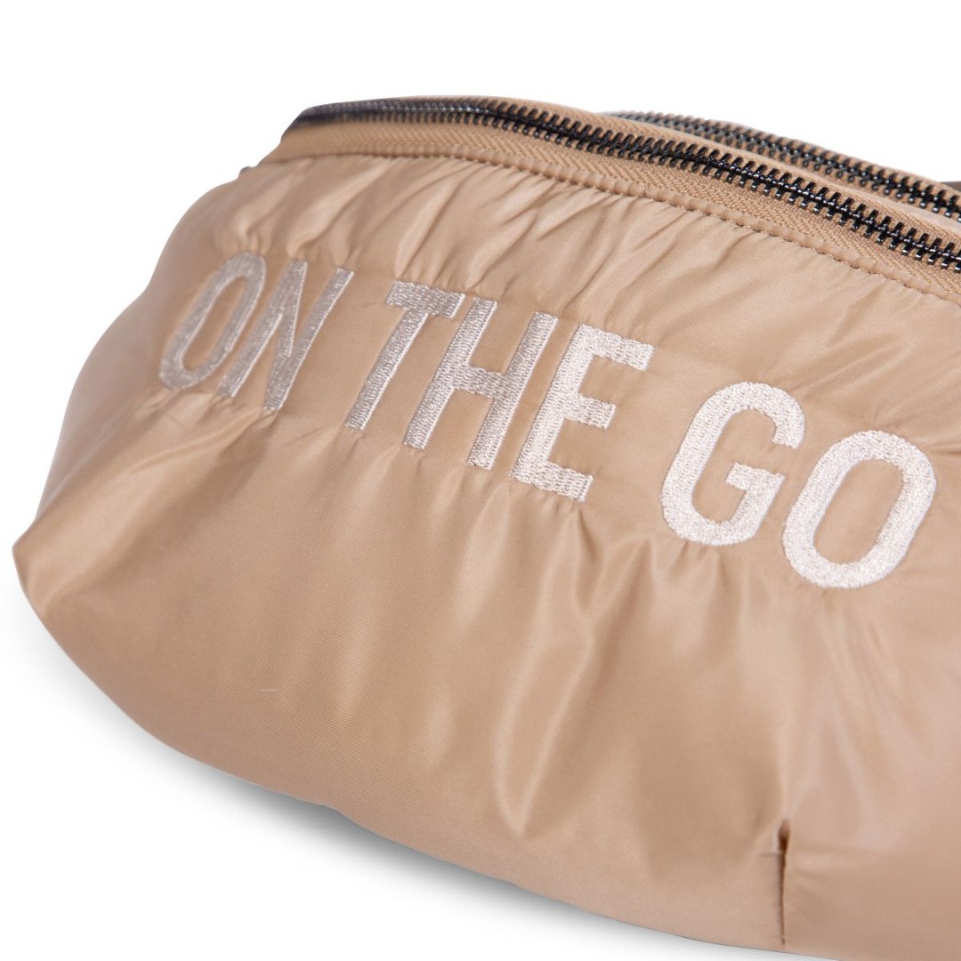 Чанта за кръста banana bag on the go hip bag - бежов шушляк