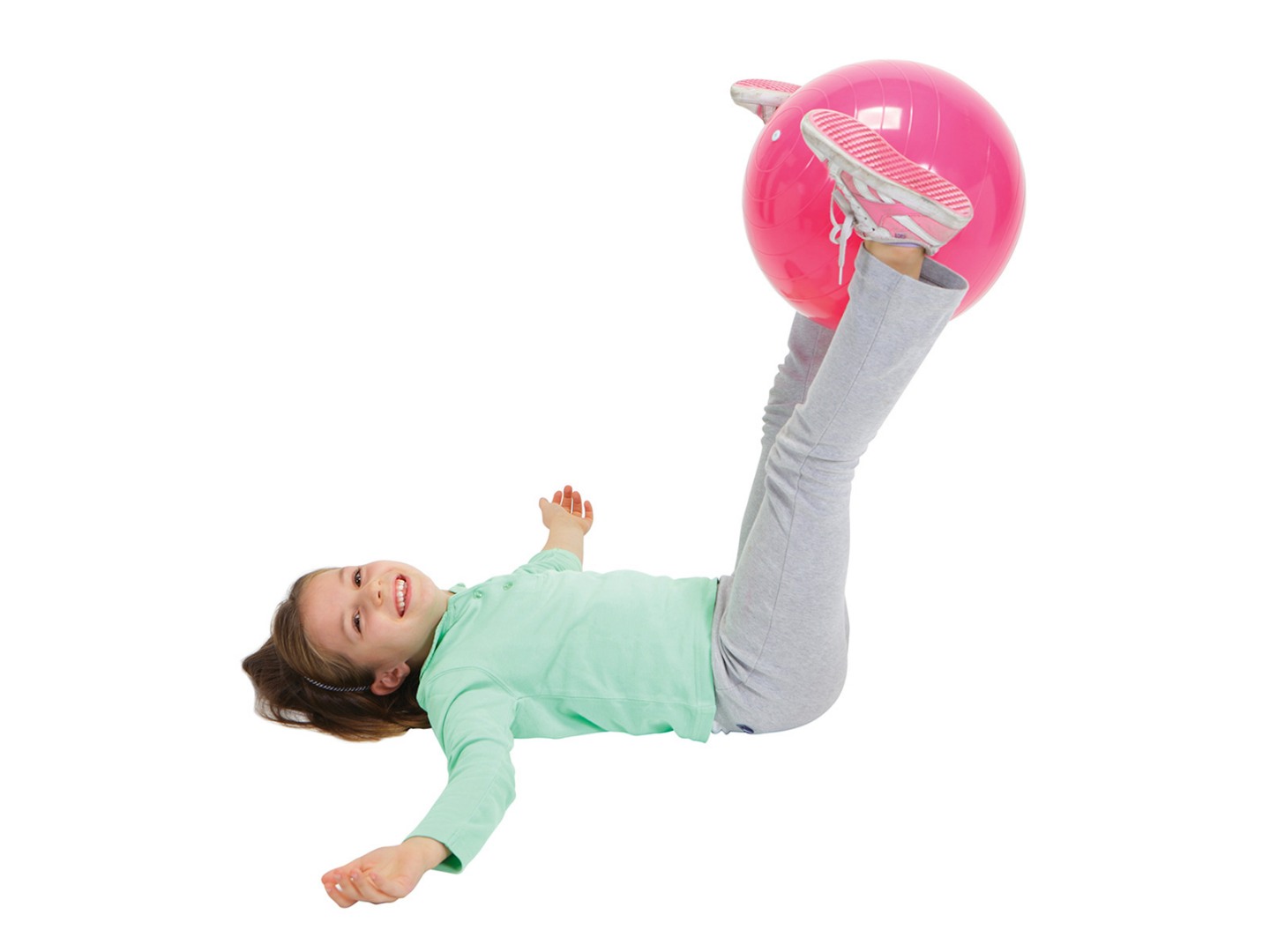Gym Ball Ф30см. цвят розов