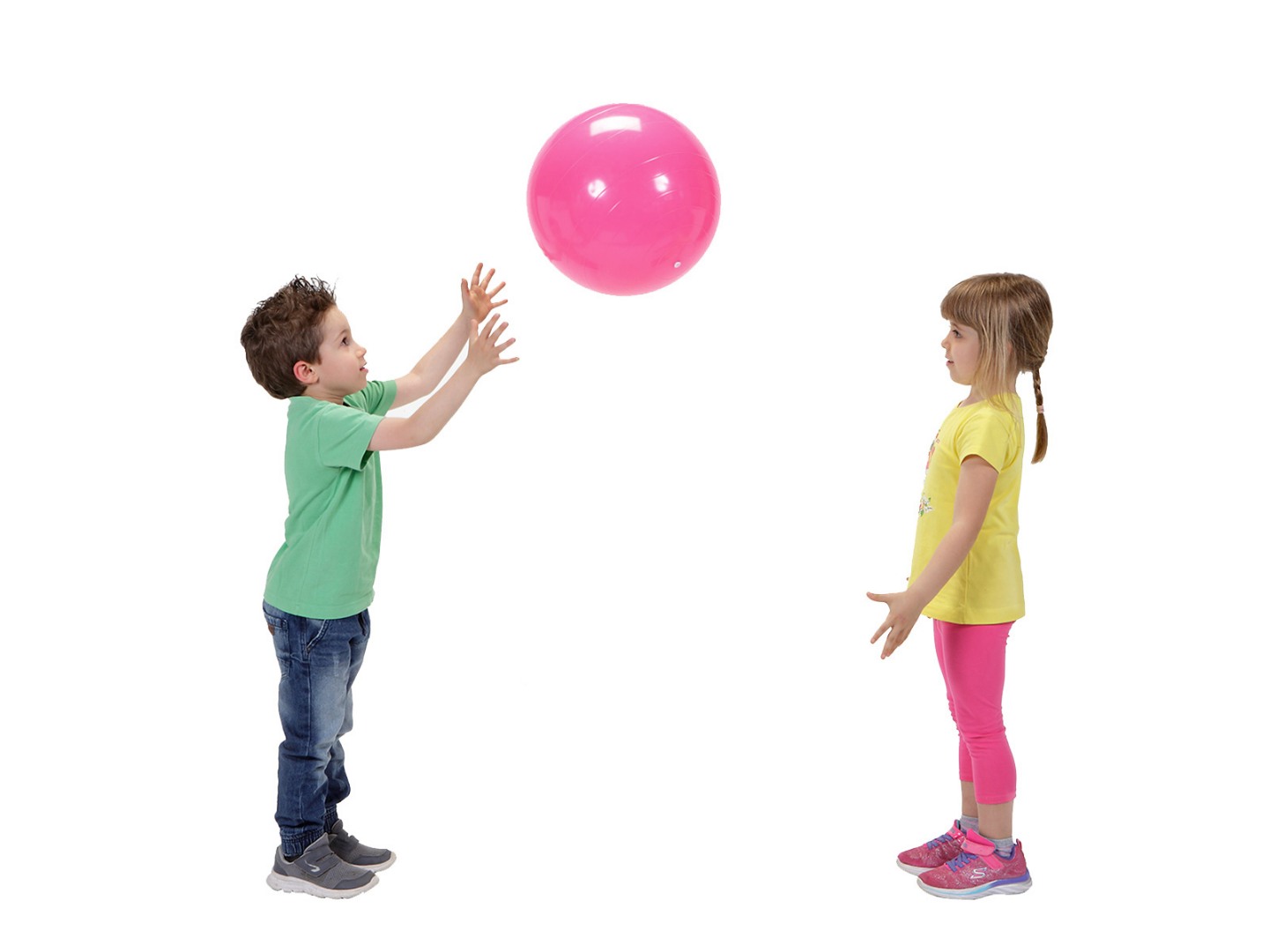 Gym Ball Ф30см. цвят розов