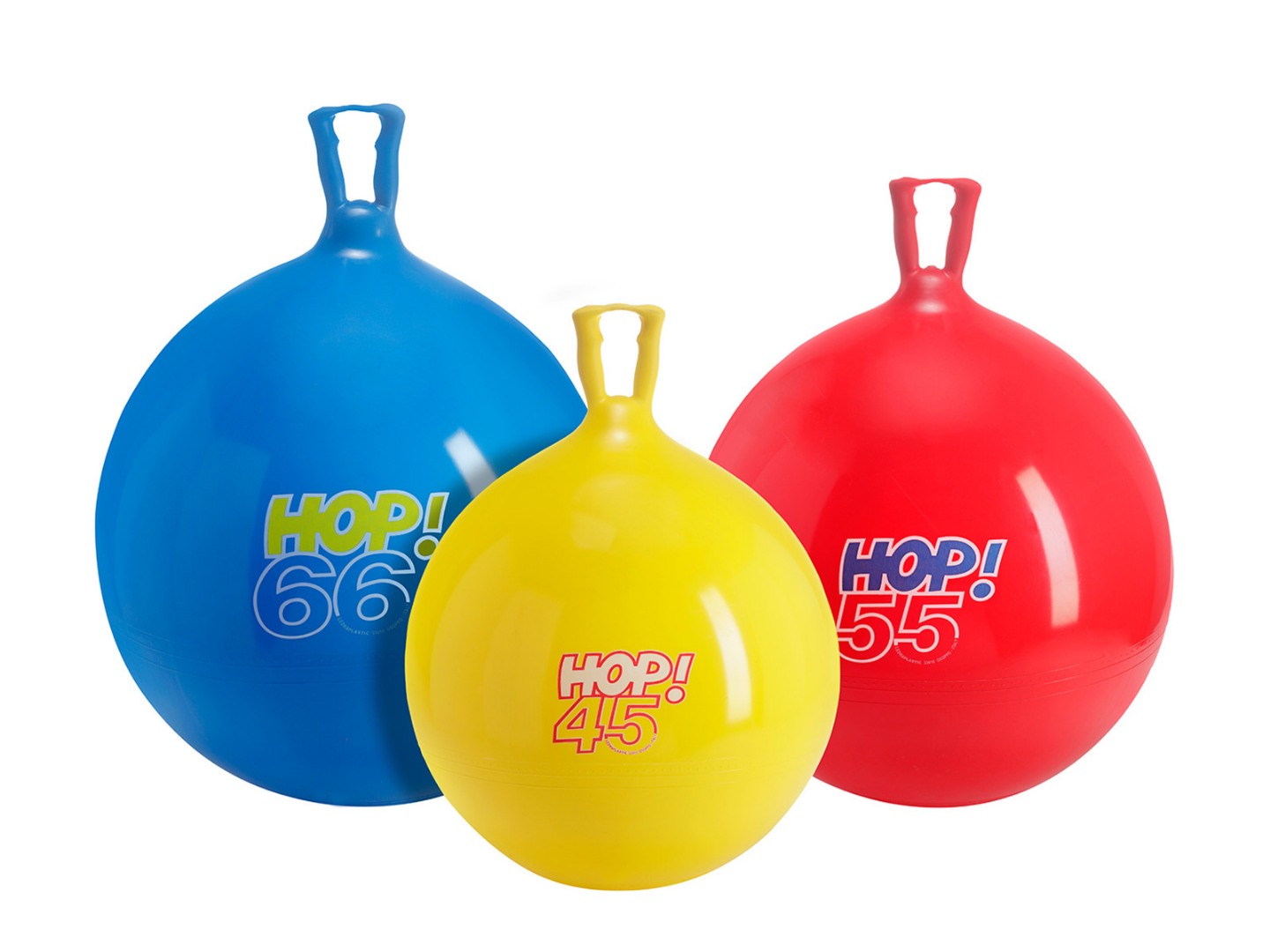 Топка за скачане Hop Ball 55см червена